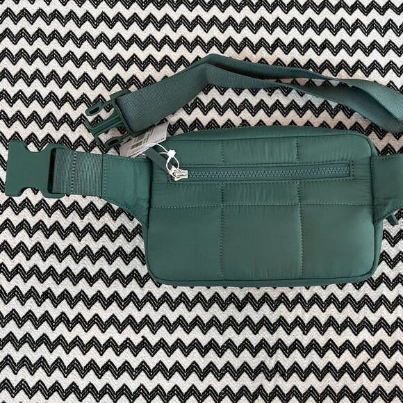 NWT Medium Forest lululemon Quilted Grid Belt Bag 1.5L - Picture 7 of 11